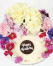 Happy Birthday Plaque - Chocolate 40 mm #2